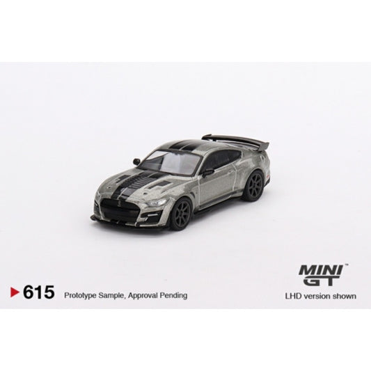 MiniGT - 1/64 SHELBY GT500 SE WIDEBODY PEPPER GRAY METALLIC (LHD)
