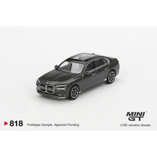 MiniGT - 1/64 BMW I7 XDRIVE60 DRAVIT GREY (LHD)