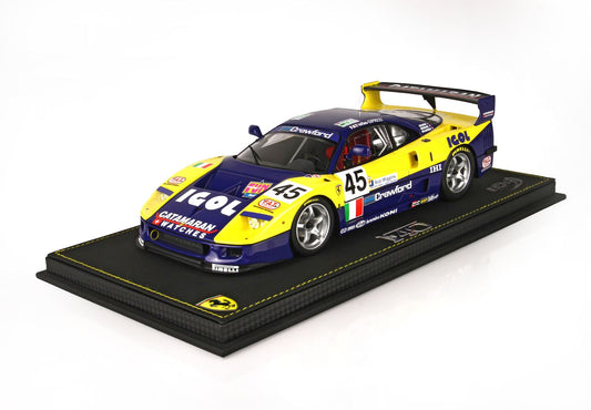 BBR Model 1:18 - Ferrari F40 LM Le Mans 1996 TEAM ENNEA IGOL