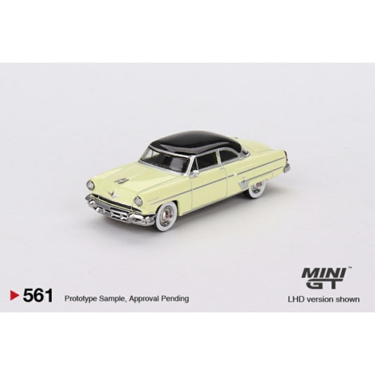 MiniGT - 1/64 LINCOLN CAPRI 1954 PREMIER YELLOW (LHD)