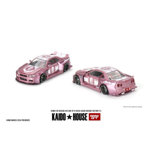 MiniGT - 1/64 NISSAN SKYLINE GT-R (R34) KAIDO RACING FACTORY V1