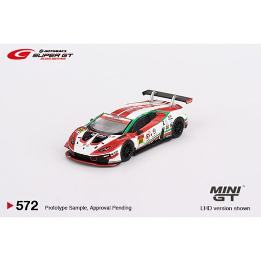 MiniGT - 1/64 LAMBORGHINI HURACAN GT3 EVO NO.88 JLOC 2022 SUPER GT SERIES (JAPAN EXCLUSIVE)