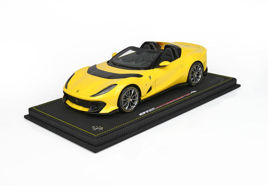 BBR Model 1:18 - Ferrari 812 Competizione A Yellow Modena 4305