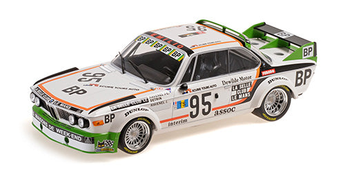 Minichamps 1:18 - BMW 3.0 CSL LES MAISON DU WEEK-END  RAVENEL/RAVENEL/DETRIN  WINNER GR.II LE MANS 1976