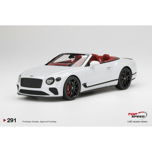 Top Speed Model - Bentley Continental GT Convertible Ice 1:18