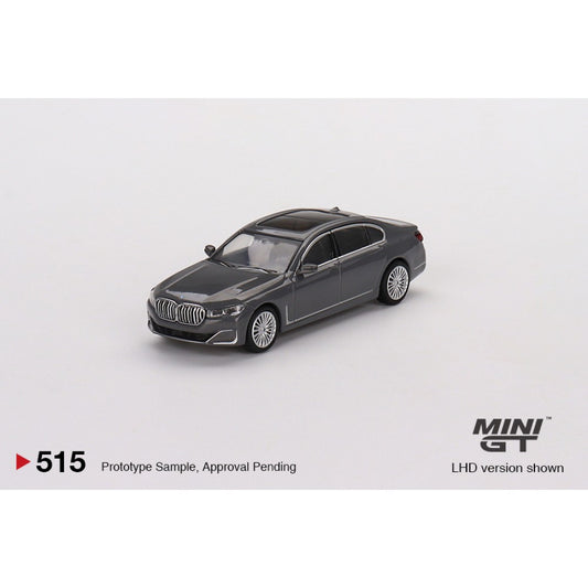 MiniGT - 1/64 BMW 750LI XDRIVE BERNINA GREY AMBER EFFECT (RHD)