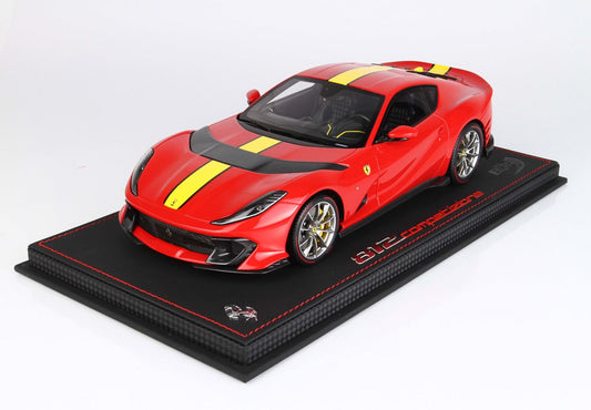 BBR Model 1:18 - Ferrari 812 Competizione 2021 Red Corsa 322