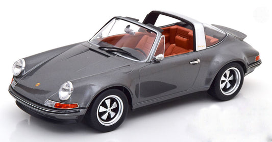 KK-Scale 1:18 - Porsche 911 Targa Singer Antraciet