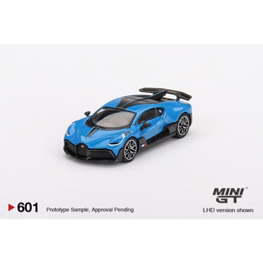 MiniGT - 1/64 BUGATTI DIVO BLU BUGATTI (LHD)