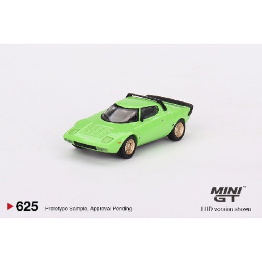 MiniGT - 1/64 LANCIA STRATOS HF STRADALE VERDE CHIARO (LHD)