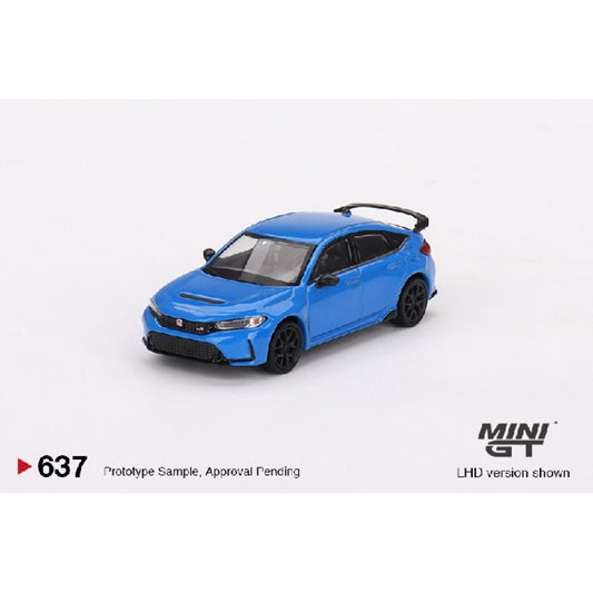 MiniGT - 1/64 HONDA CIVIC TYPE R BOOST BLUE PEARL 2023 (LHD)