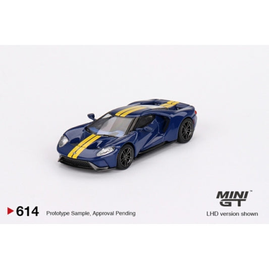 MiniGT - 1/64 FORD GT SUNOCO BLUE (LHD)