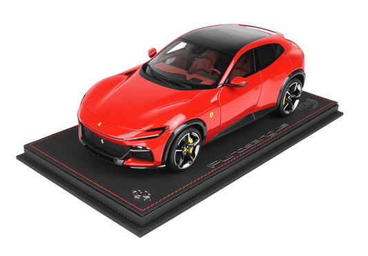 BBR Model 1:18 - Ferrari Purosangue Panoramic Roof Red Corsa 322