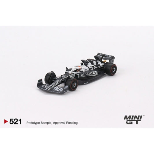MiniGT - 1/64 ALPHATAURI AT03 NO.22 YUKI TSUNODA 2022 ABU DHABI GRAND PRIX