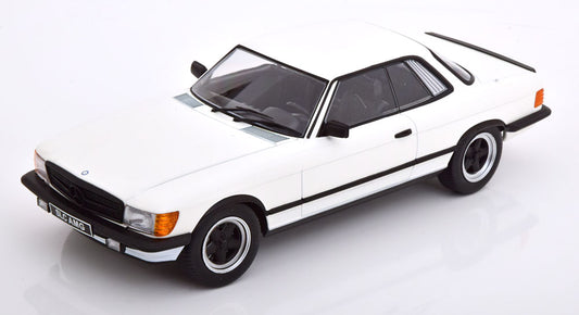 KK-Scale 1:18 - Mercedes 500 SLC 6.0 AMG C107 1985 Wit