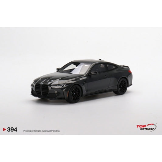 Top Speed Model - BMW M4 Competition (G82) Dravit Grey Metallic 1:18