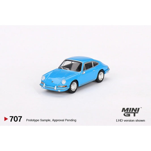 MiniGT - 1/64 PORSCHE 901 1963 QUICKBLAU (LHD)