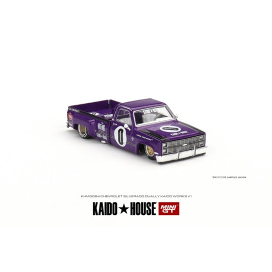 MiniGT - 1/64 CHEVROLET SILVERADO DUALLY KAIDO V1