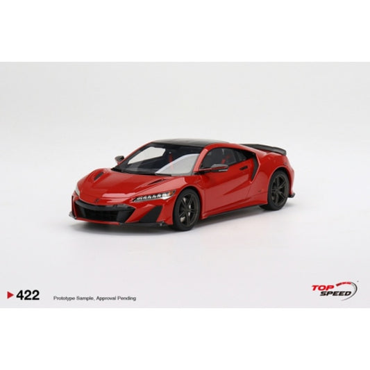 Top Speed Model - Acura NSX Type S 2022 Curva Red 1:18