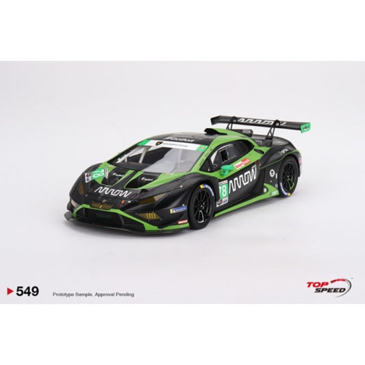 Top Speed Model - Lamborghini Huracán GT3 EVO2 #78 Forte Racing IMSA 2023 Daytona 24 Hrs 1:18