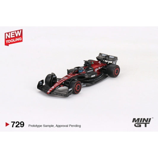 MiniGT - 1/64 ALFA ROMEO C43 NO.77 V.BOTTAS 2023 F1 AUSTRALIAN GP