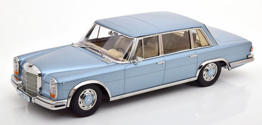 KK-Scale 1:18 - Mercedes 600 SWB W100 1963 Lichtblauw Metallic