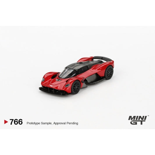 MiniGT - 1/64 ASTON MARTIN VALKYRIE HYPER RED (LHD)