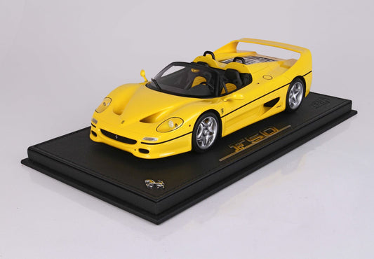 BBR Model 1:18 - Ferrari F50 Coupe 1995 Spider Version Yellow