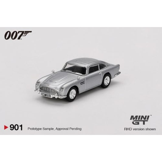 MiniGT - 1/64 ASTON MARTIN DB5 RHD THUNDERBALL ENGLISH BLISTER PACKAGING