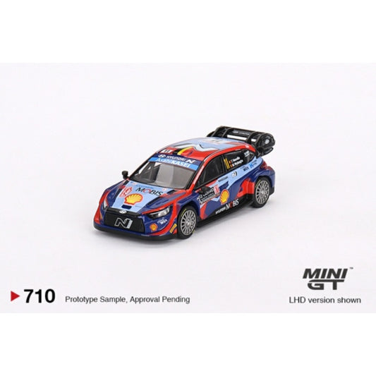 MiniGT - 1/64 HYUNDAI I20 N RALLY1 HYBRID NO.11 2023 RALLY MONTE CARLO 3RD PLACE (LHD)