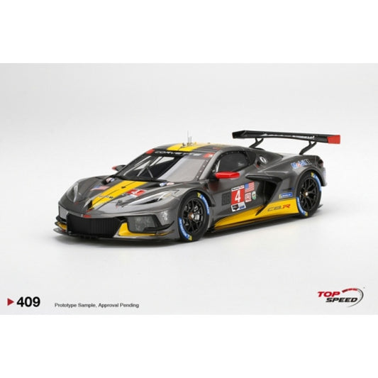 Top Speed Model - Chevrolet Corvette C8.R #4 2022 IMSA Daytona 24 Hrs 1:18