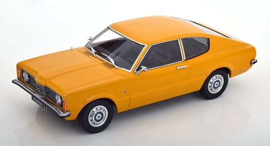 KK-Scale 1:18 - Ford Taunus L Coupe 1971 Geel