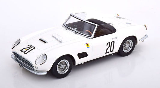 KK-Scale 1:18 - Ferrari Typenbezeichnung: 250 GT California Spyder No.20, Le Mans Fahrer: Schlesser/Sturgis 1960