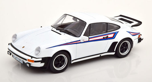 KK-Scale 1:18 - Porsche 911 (930) Turbo 3.0 1976 Wit Martini