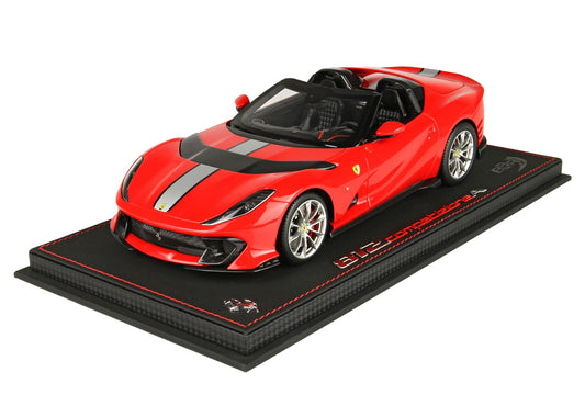 BBR Model 1:18 - Ferrari 812 Competizione A Red Corsa 322