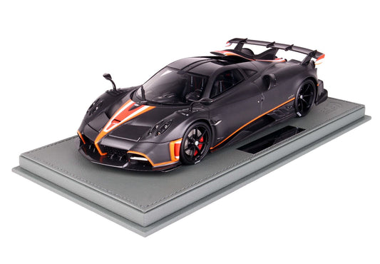 BBR Model 1:18 - Pagani Imola 2020 Matt Carbon Fiber Black