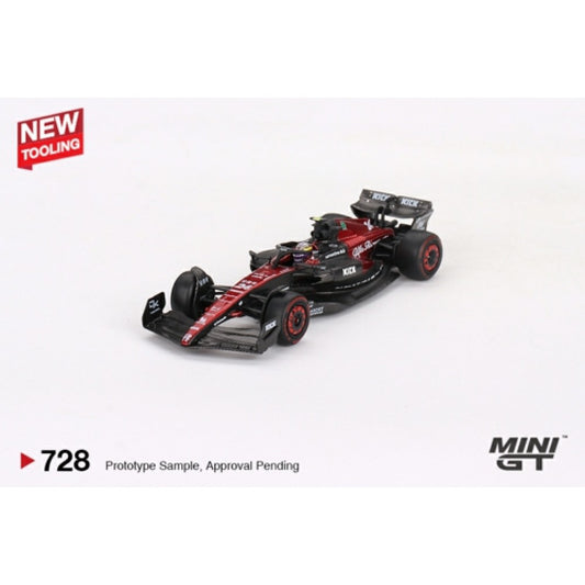 MiniGT - 1/64 ALFA ROMEO C43 NO.24 ZHOU GUANYU 2023 F1 AUSTRALIAN GP