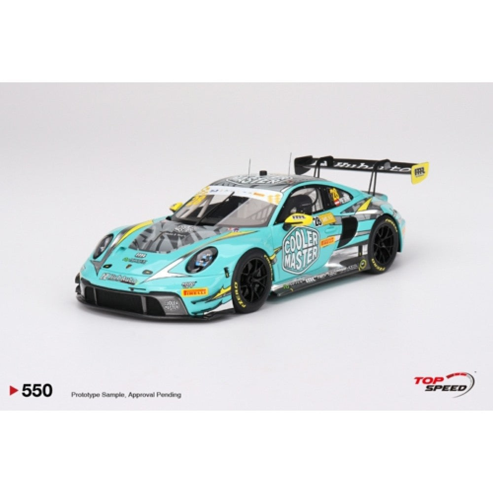 Top Speed Model - Porsche 911 GT3 R #27 HubAuto Racing 2023 FIA GT World Cup 70th Macau Grand Prix 1:18