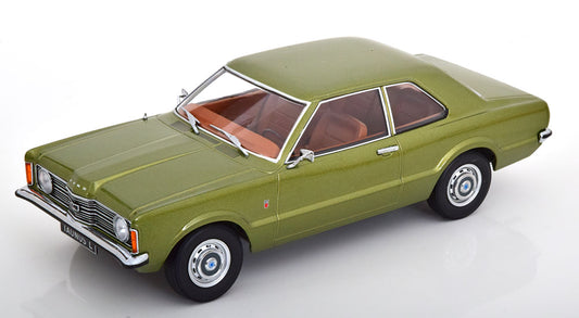 KK-Scale 1:18 - Ford Taunus L Sedan 1971 Lichtgroen Metallic