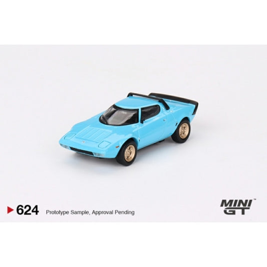 MiniGT - 1/64 LANCIA STRATOS HF STRADALE AZZURO CHIARO (LHD)