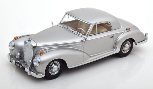 KK-Scale 1:18 - Mercedes 300 SC W188 Coupe 1955 Zilver