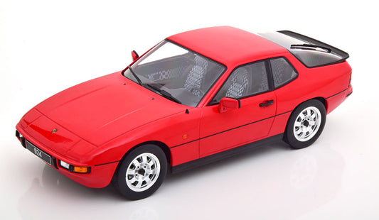 KK-Scale 1:18 - Porsche 924 1985 Rood