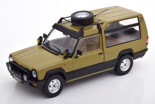 KK-Scale 1:18 - Talbot  Matra Rancho Grand Raid 1977-1983 Mat Donkergroen