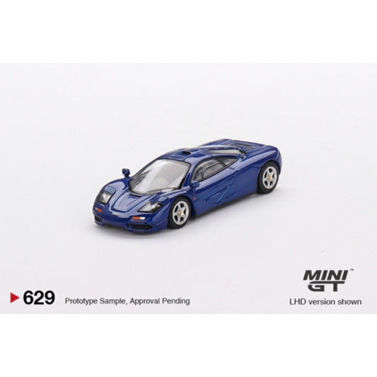 MiniGT - 1/64 MCLAREN F1 COBALT BLUE (LHD)
