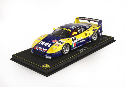 BBR Model 1:18 - Ferrari F40 LM Le Mans 1996 TEAM ENNEA IGOL