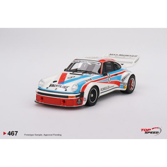 Top Speed Model - Porsche 934/5 #8 Max Moritz Team 1977 Nürburgring 1000 Kilometres 1:18