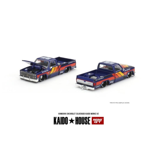MiniGT - 1/64 CHEVROLET SILVERADO KAIDO WORKS V2