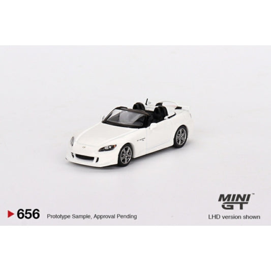 MiniGT - 1/64 HONDA S2000 (AP2) CR GRAND PRIX WHITE (LHD)