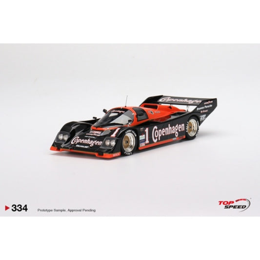 Top Speed Model -Porsche 962 #1 A. J. Foyt Enterprises 1988 IMSA Sebring 12 Hrs 1:18