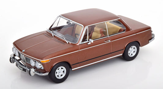 KK-Scale 1:18 - BMW 2002 ti Diana 1970 Bruin metallic